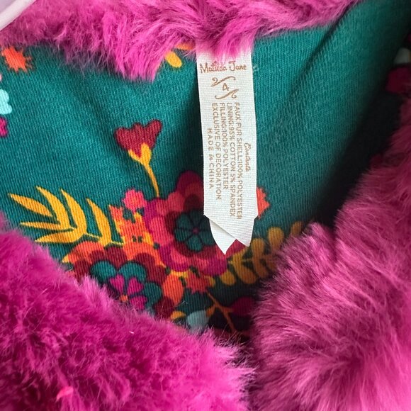 Matilda Jane pink vest, size 4 - Picture 2 of 2